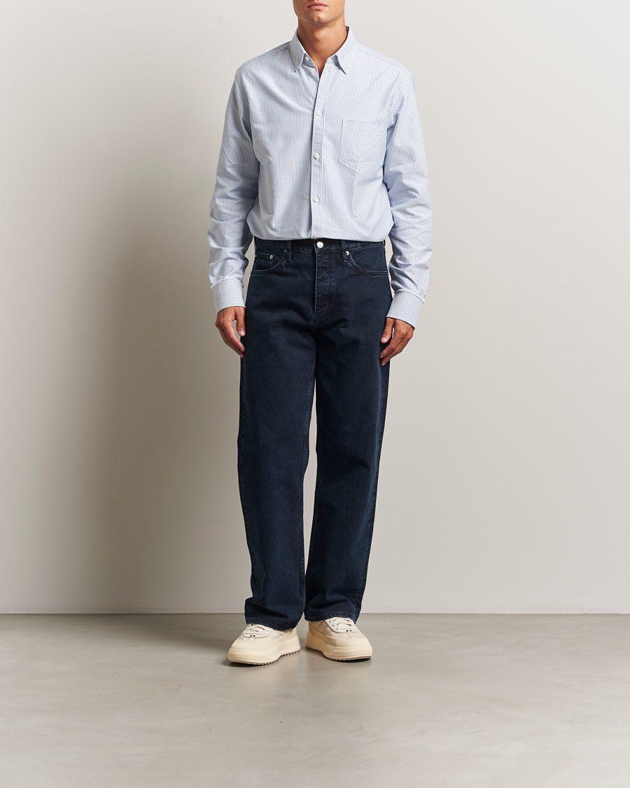 Herr | Skjortor | Golden Goose | Regular Fit Oxford Shirt Light Blue