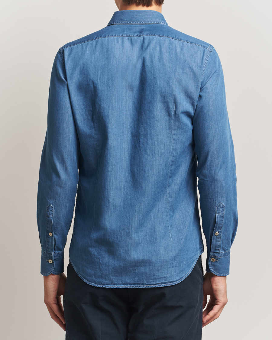 Herr | Skjortor | Grigio | Denim Shirt Indigo