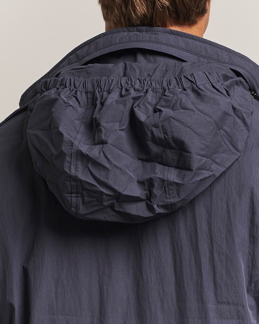 Herr | Jackor | Herno | Soft Nylon Field Jacket Navy