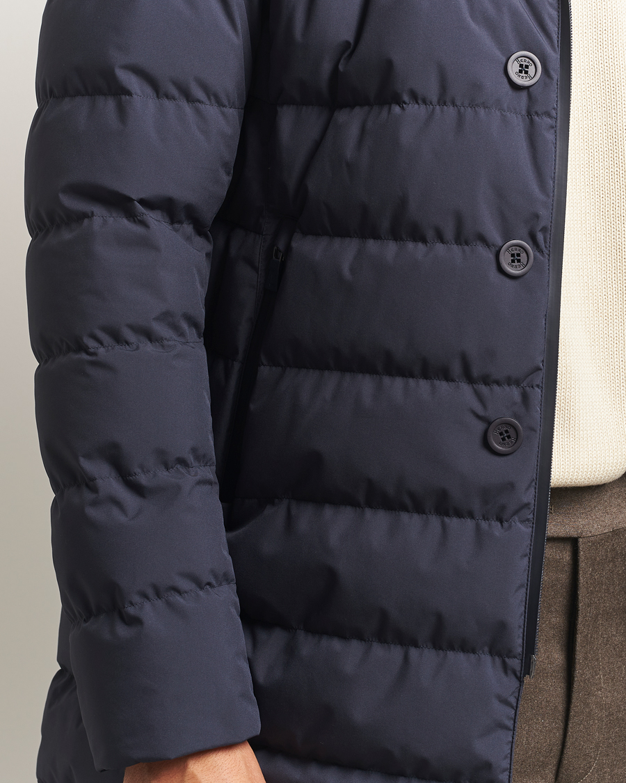 Herr | Jackor | Herno | Waterproof Down Coat Navy