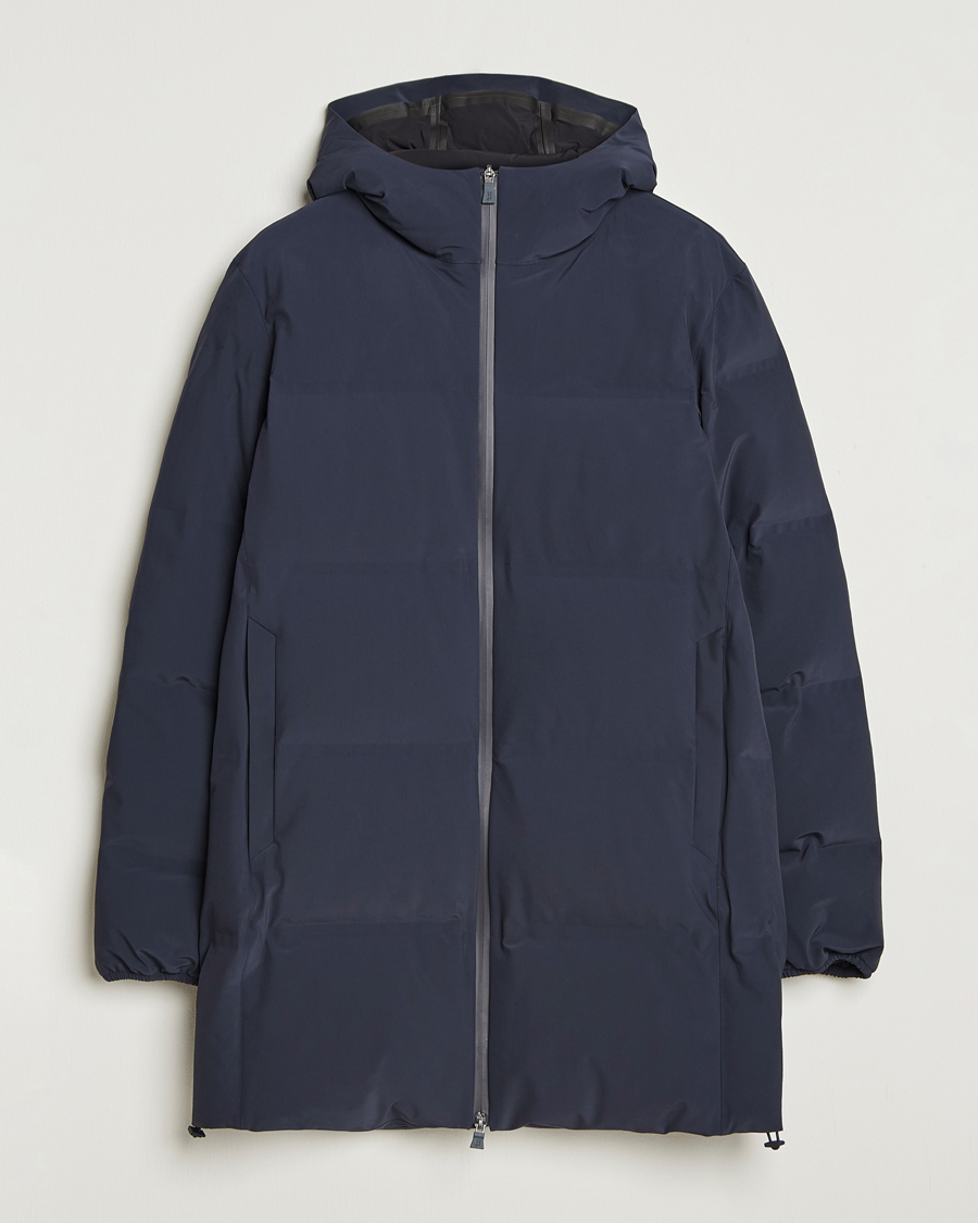 Herr | Jackor | Herno | Waterproof Stretch Down Parka Navy