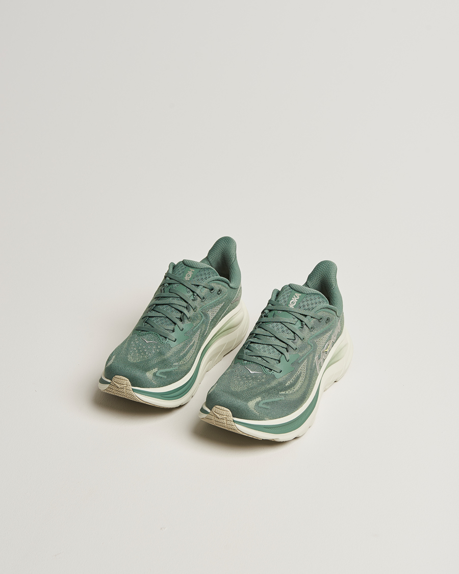 Herr | Löparskor | Hoka | One Clifton 10 Running Sneakers Fern/Truffle Salt