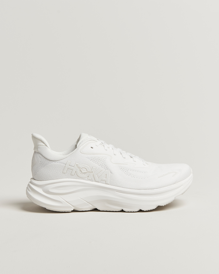Herr | Löparskor | Hoka | One Clifton 10 Running Sneakers White