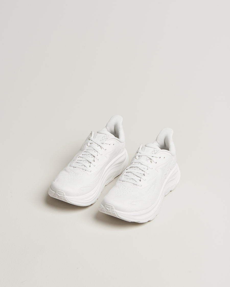 Herr | Löparskor | Hoka | One Clifton 10 Running Sneakers White