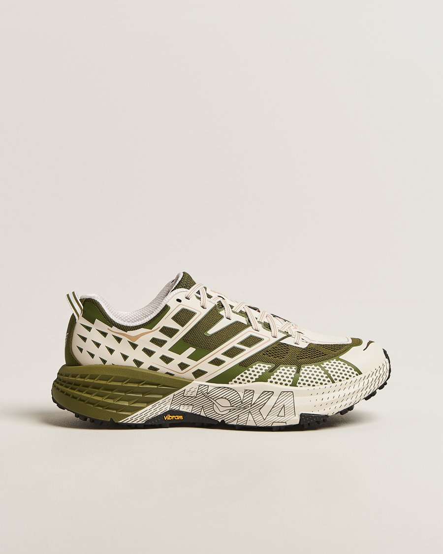 Herr | Trail Sneakers | Hoka | One Speedgoat 2 Trail Sneakers Moss Green