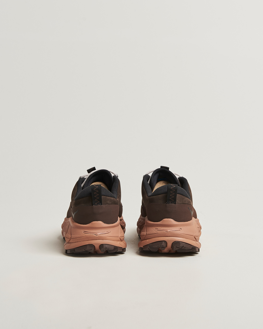 Herr | Trail Sneakers | Hoka | One Tor Summit Cast Iron/Walnut