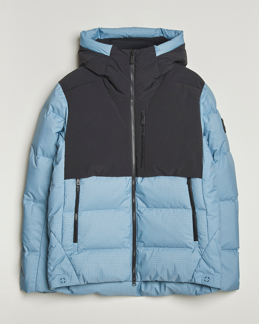 Herr | Jackor | Sail Racing | Polar Down Hooded Jacket Aurora Blue