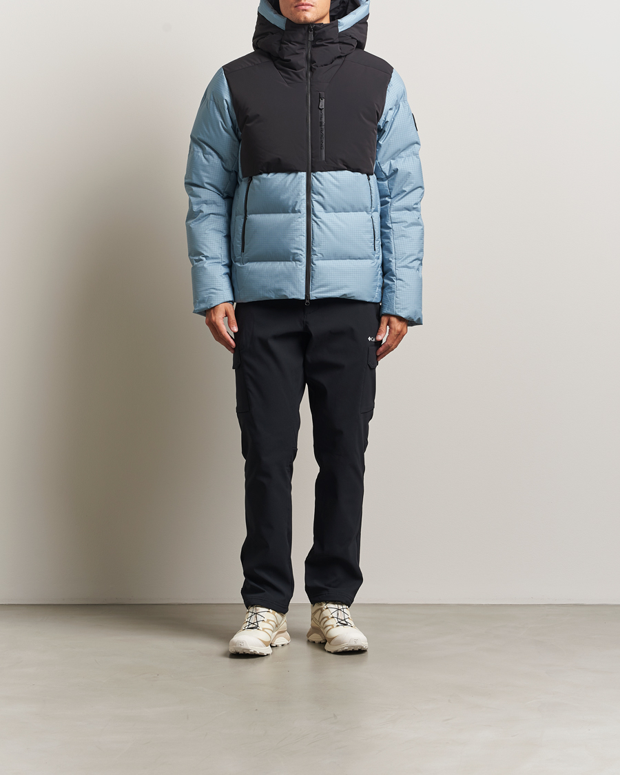 Herr | Jackor | Sail Racing | Polar Down Hooded Jacket Aurora Blue
