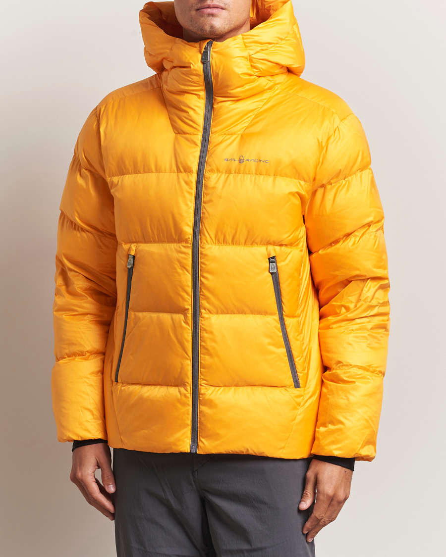 Herr | Jackor | Sail Racing | Cloud Down Hooded Jacket Sunset Orange
