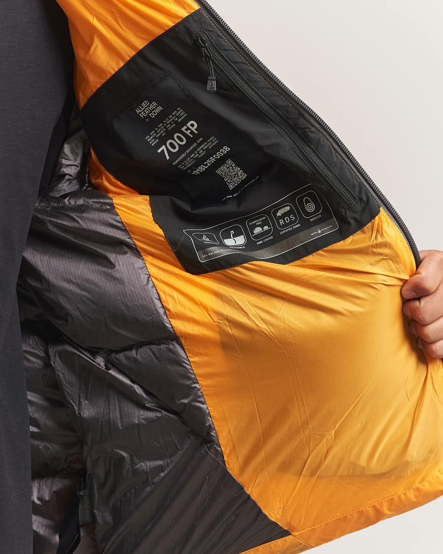 Herr | Jackor | Sail Racing | Cloud Down Hooded Jacket Sunset Orange