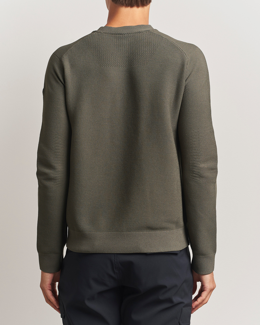 Herr | Tröjor | Sail Racing | Element Seamless Crew Neck Mud Green