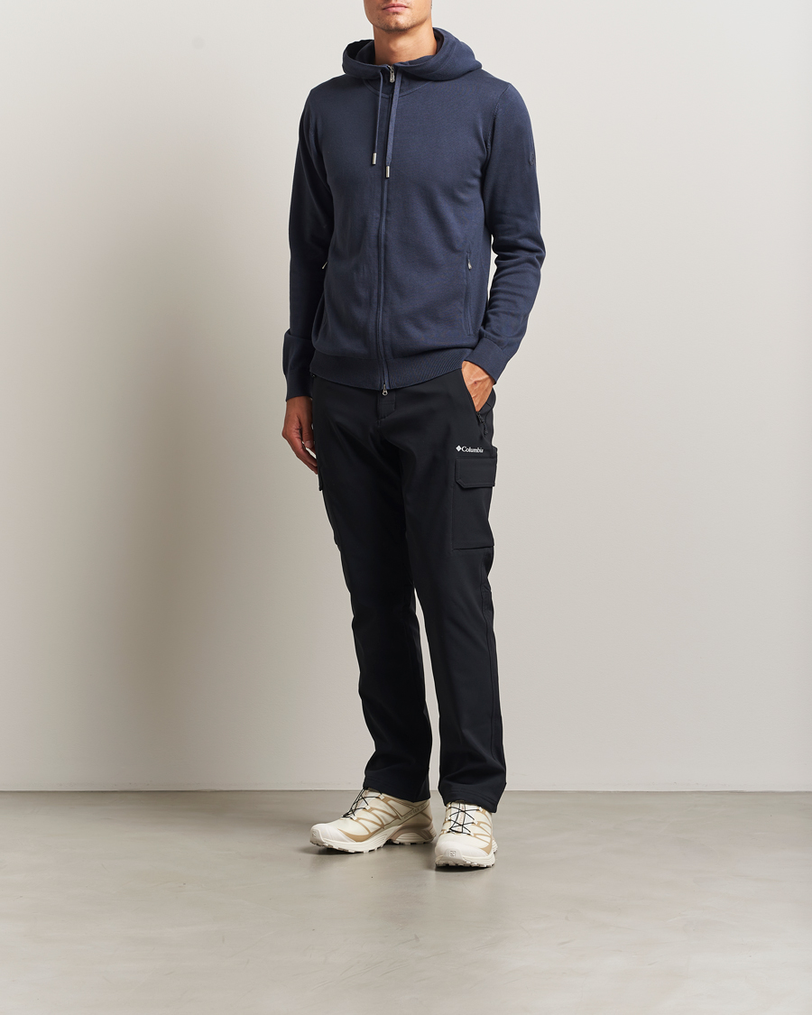 Herr | Tröjor | Sail Racing | Bowman Knitted Full Zip Hoodie Navy