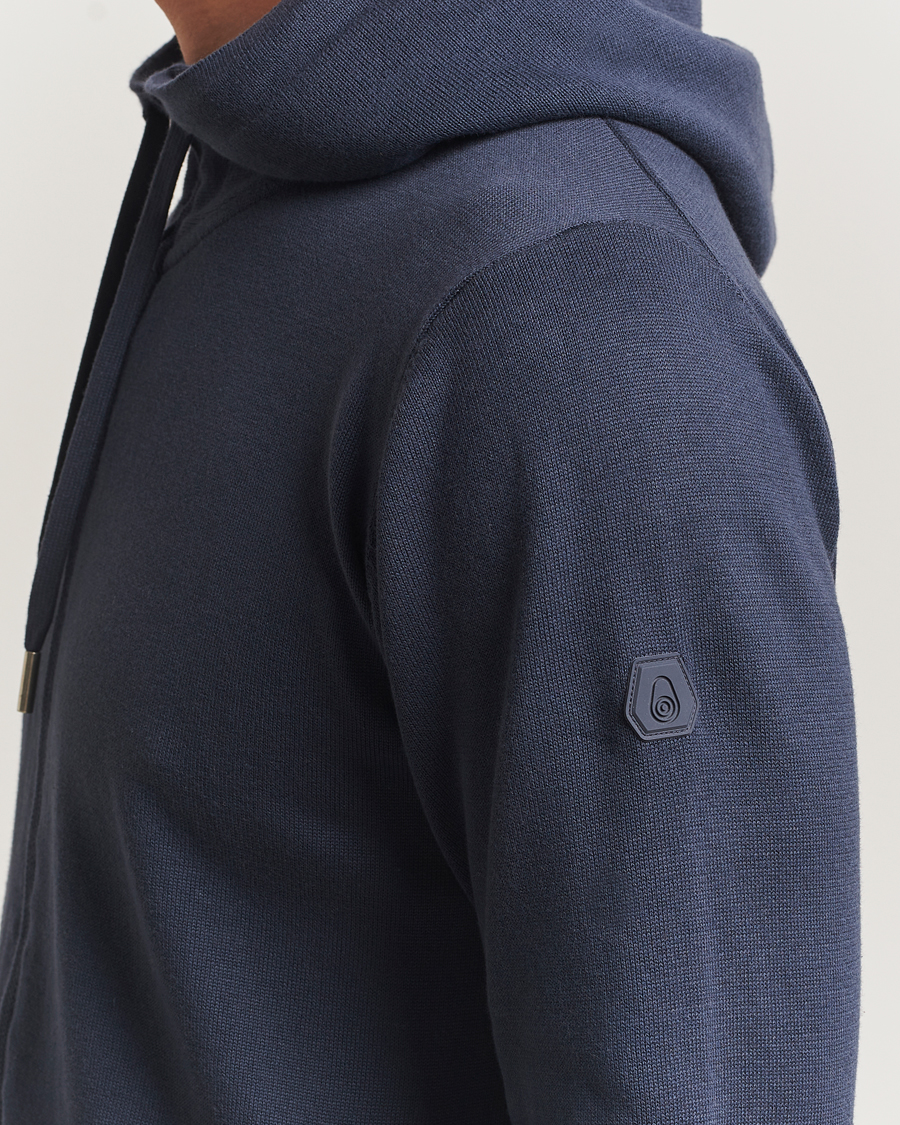 Herr | Tröjor | Sail Racing | Bowman Knitted Full Zip Hoodie Navy