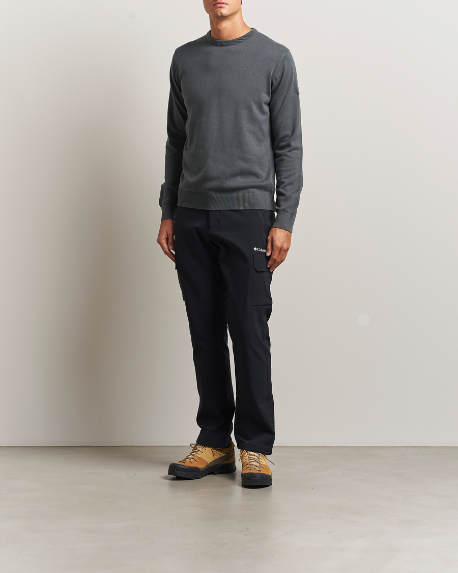 Herr | Tröjor | Sail Racing | Bowman Knitted Crew Neck Aurora Green