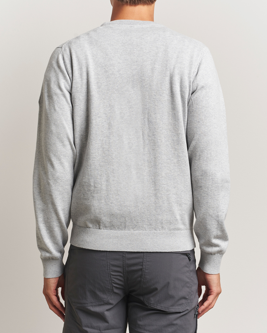 Herr | Tröjor | Sail Racing | Bowman Knitted Crew Neck Grey Melange
