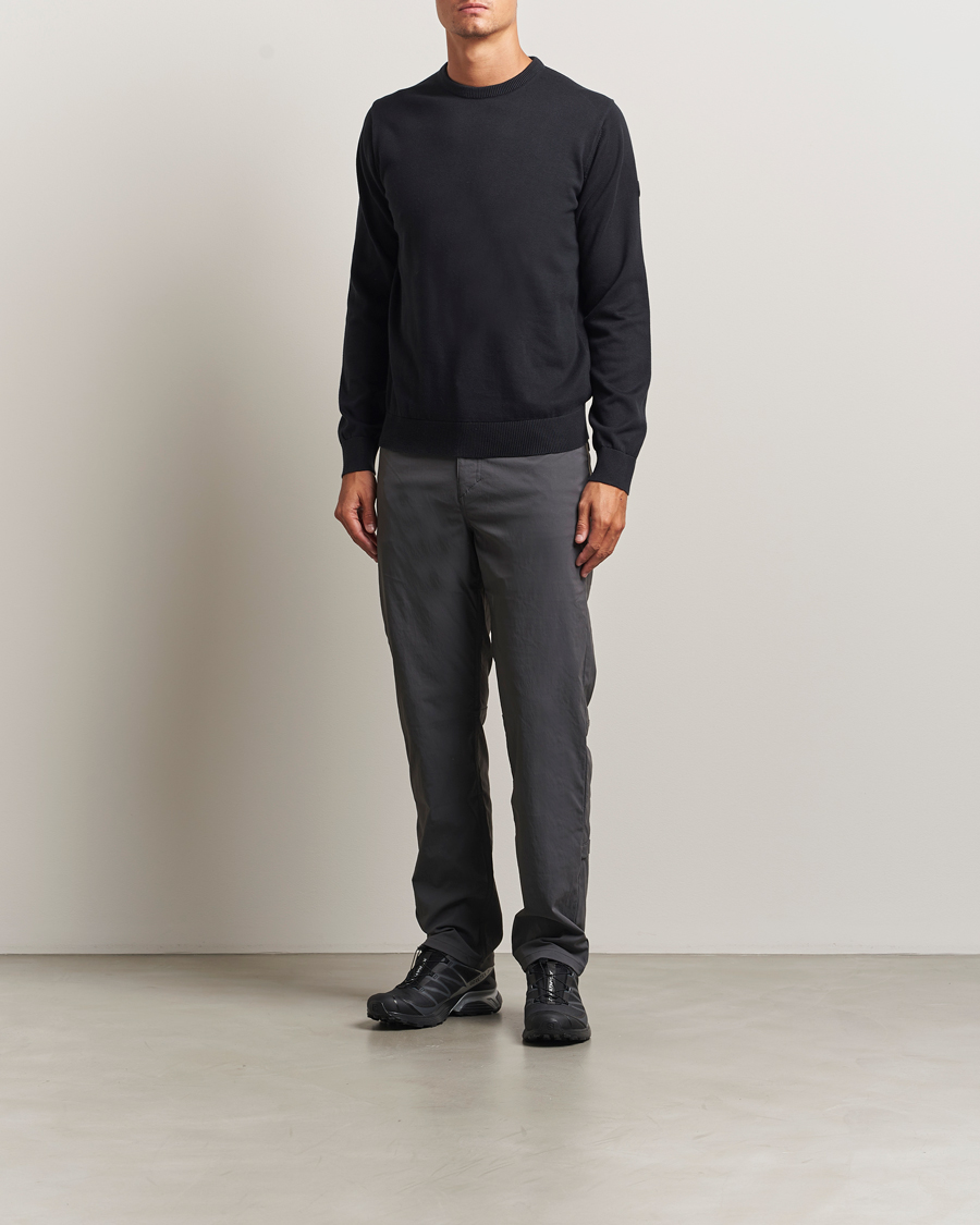 Herr | Tröjor | Sail Racing | Bowman Knitted Crew Neck Carbon
