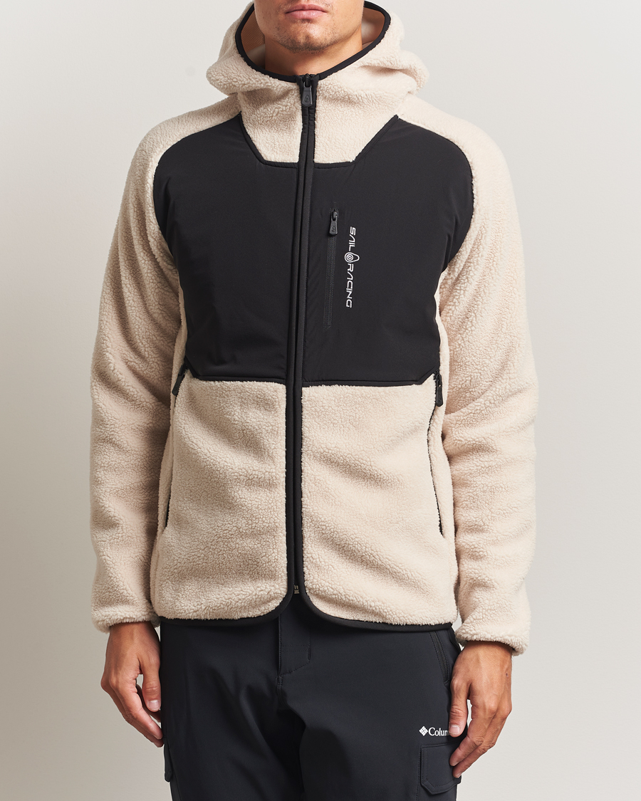 Herr | Tröjor | Sail Racing | Patrol Pile Full Zip Hoodie Ivory