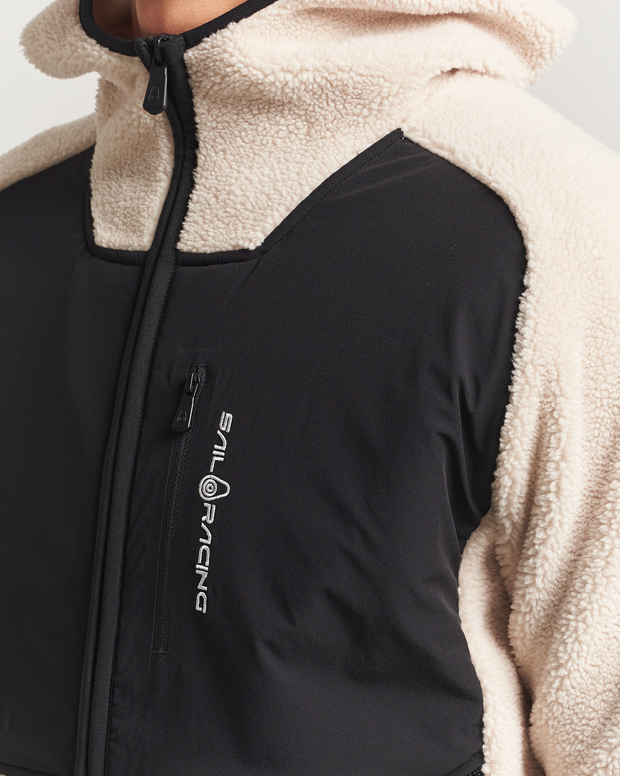 Herr | Tröjor | Sail Racing | Patrol Pile Full Zip Hoodie Ivory