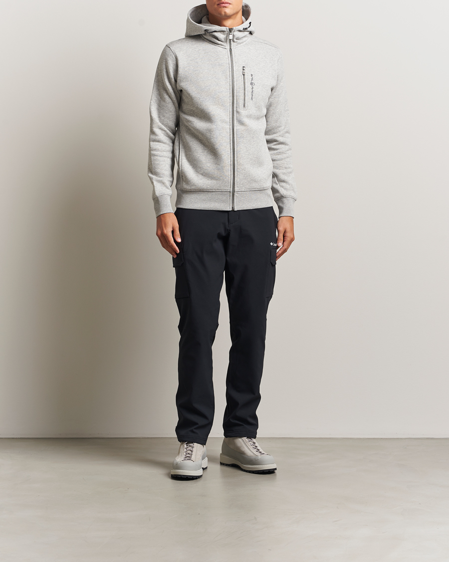 Herr | Tröjor | Sail Racing | Bowman Full Zip Hoodie Grey Melange