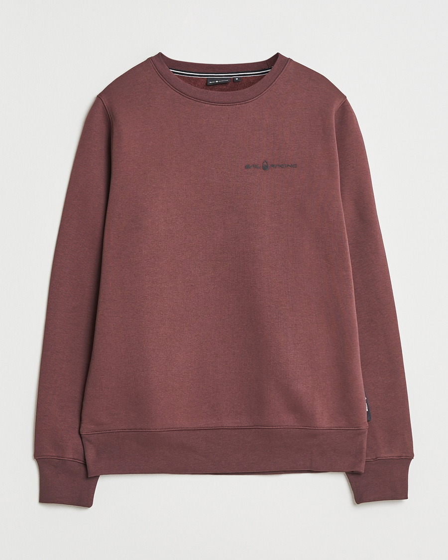Herr | Tröjor | Sail Racing | Bowman Crew Neck Sweatshirt Dark Brown