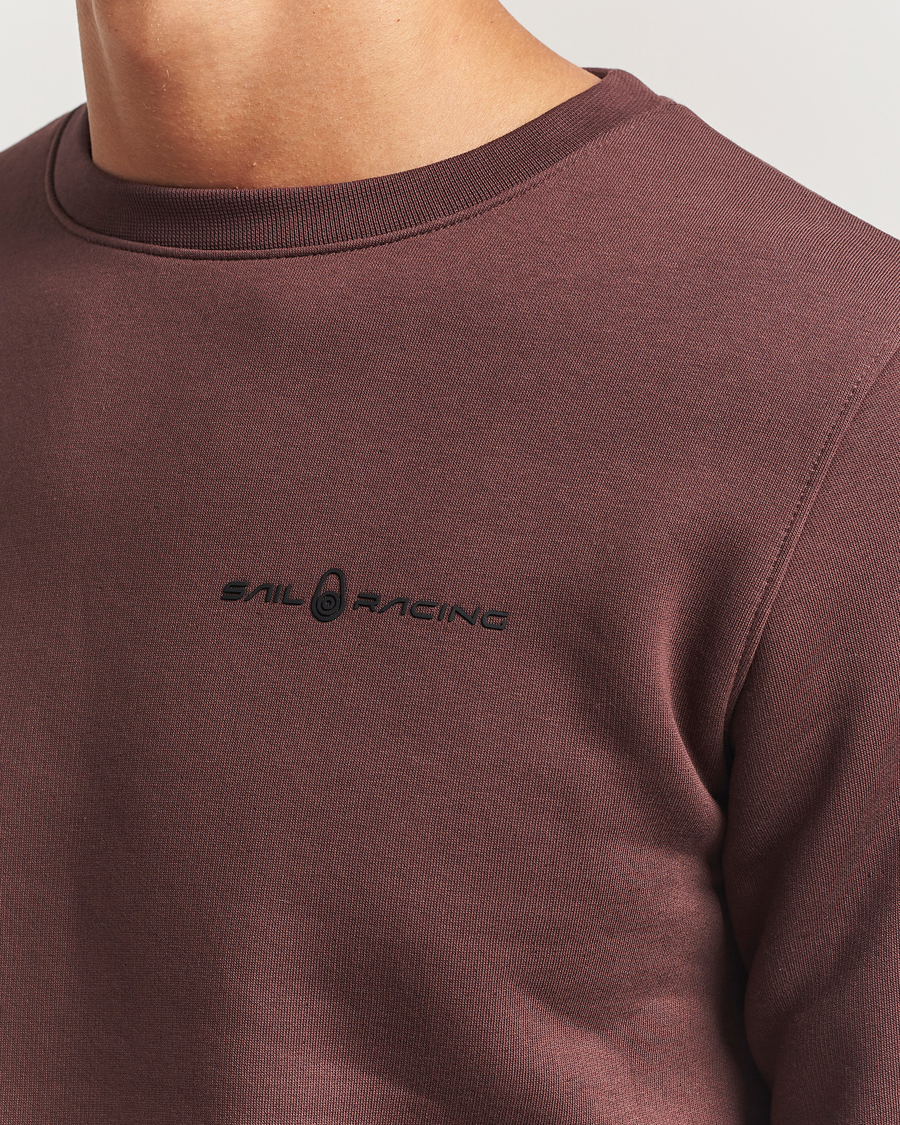 Herr | Tröjor | Sail Racing | Bowman Crew Neck Sweatshirt Dark Brown