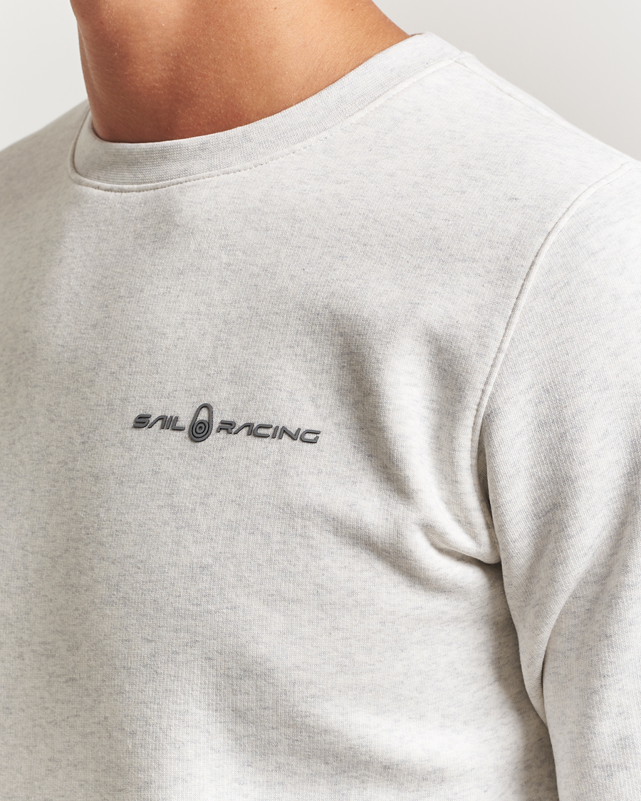 Herr | Tröjor | Sail Racing | Bowman Crew Neck Sweatshirt Light Grey Melange