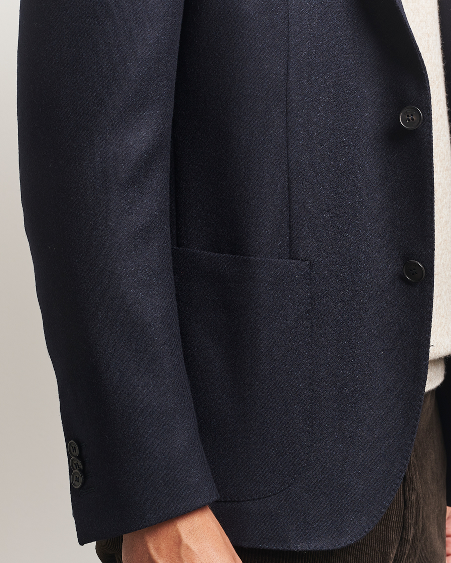 Herr | Kavajer | Incotex | Wool/Cashmere Blazer Navy