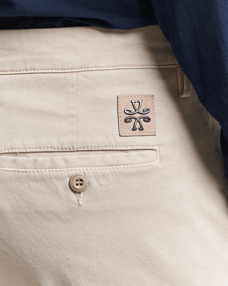 Herr | Byxor | Jacob Cohën | Bobby Cotton Chinos Beige