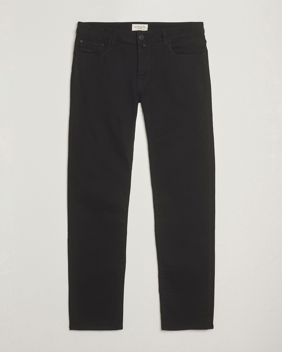 Herr | Jeans | Jacob Cohën | Bard Slim Fit Stretch Jeans Stay Black