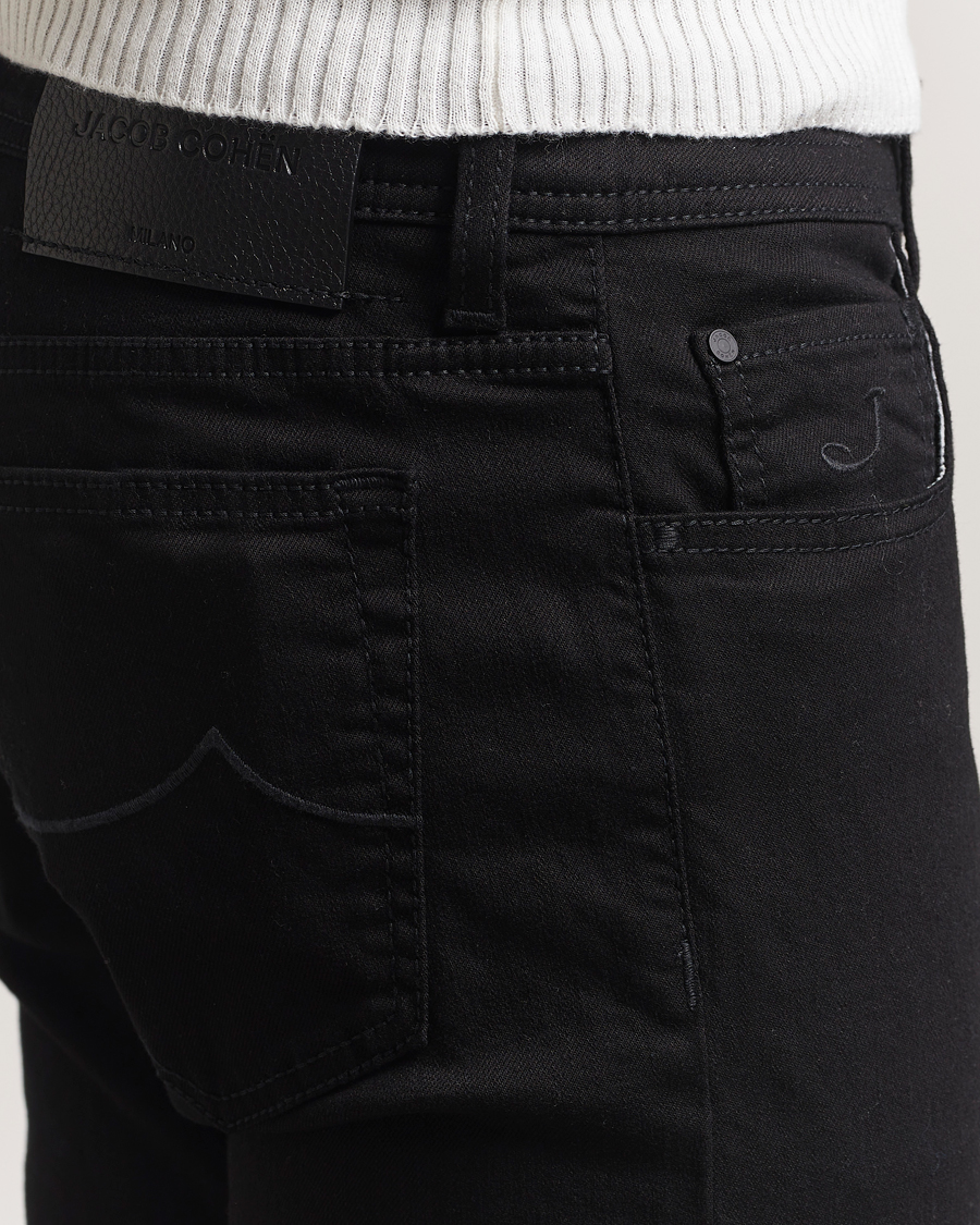 Herr | Jeans | Jacob Cohën | Bard Slim Fit Stretch Jeans Stay Black