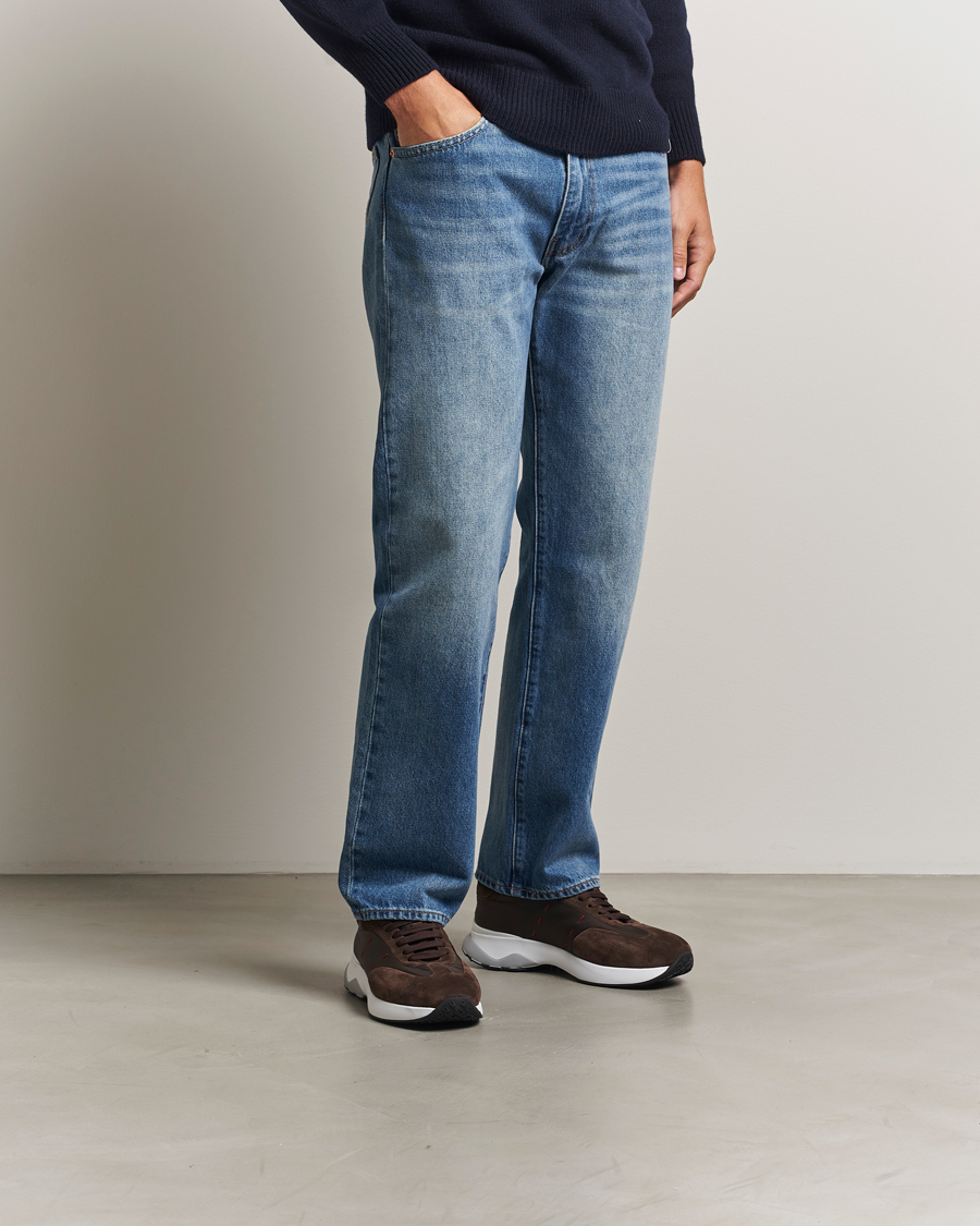 Herr | Sneakers | Kiton | Luxury Running Sneakers Dark Brown Suede