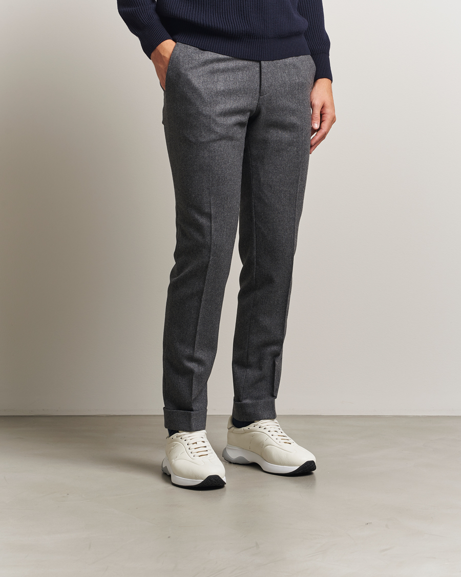 Herr | Sneakers | Kiton | Luxury Running Sneakers White Deerskin