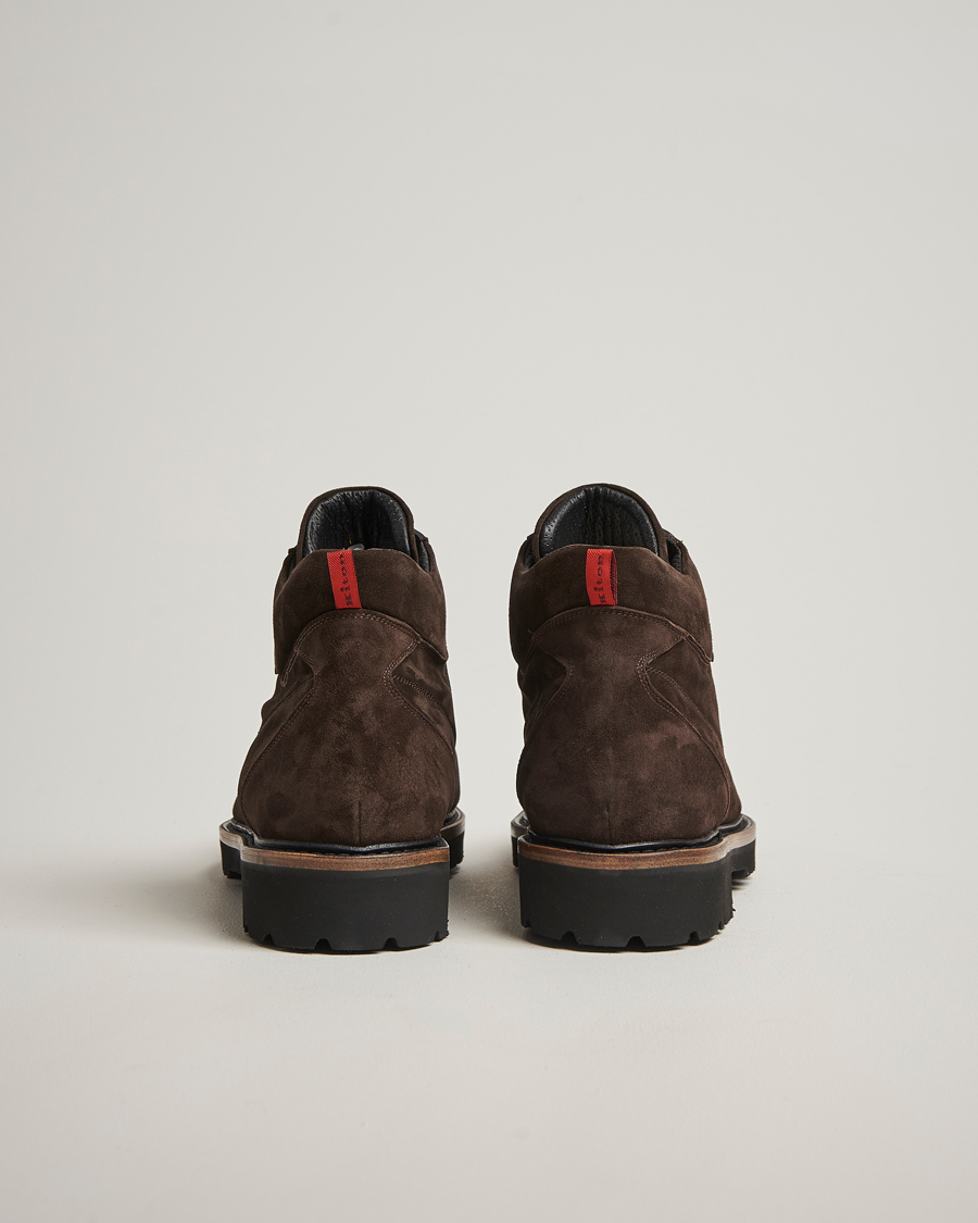 Herr | Kängor | Kiton | St Moritz Winter Boots Dark Brown Suede