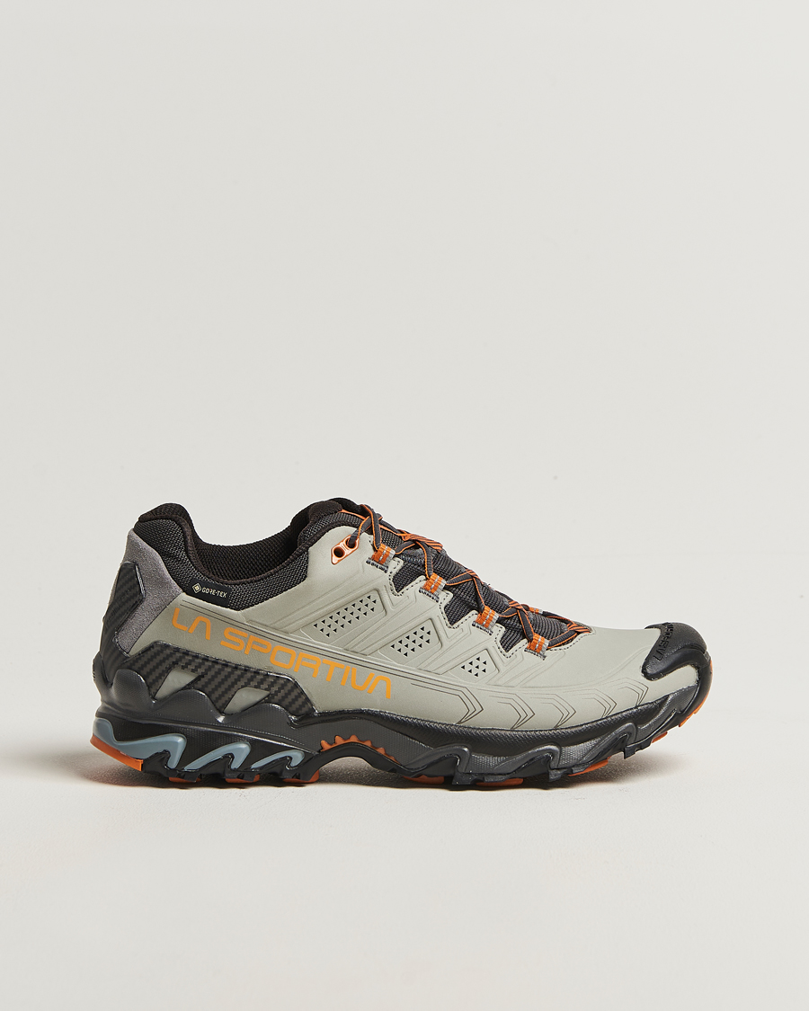Herr | Trail Sneakers | La Sportiva | Ultra Raptor II Leather GTX Grey/Marmalade
