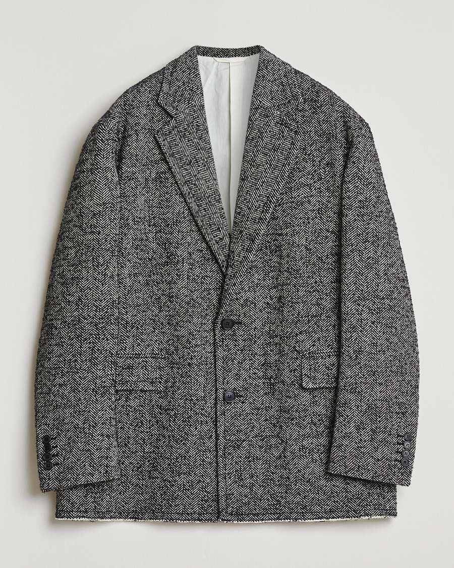 Herr | Jackor | Lanvin | Soft Wool Jacket Grey