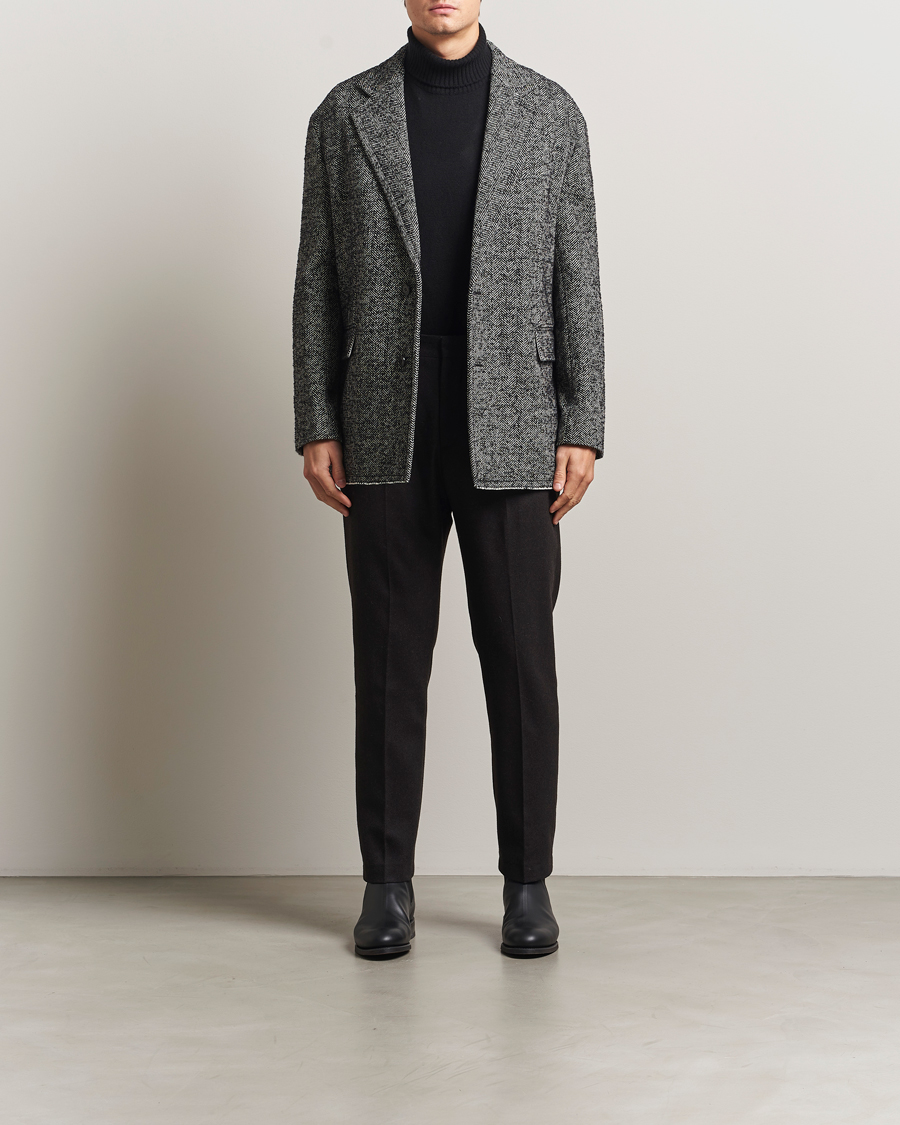 Herr | Jackor | Lanvin | Soft Wool Jacket Grey