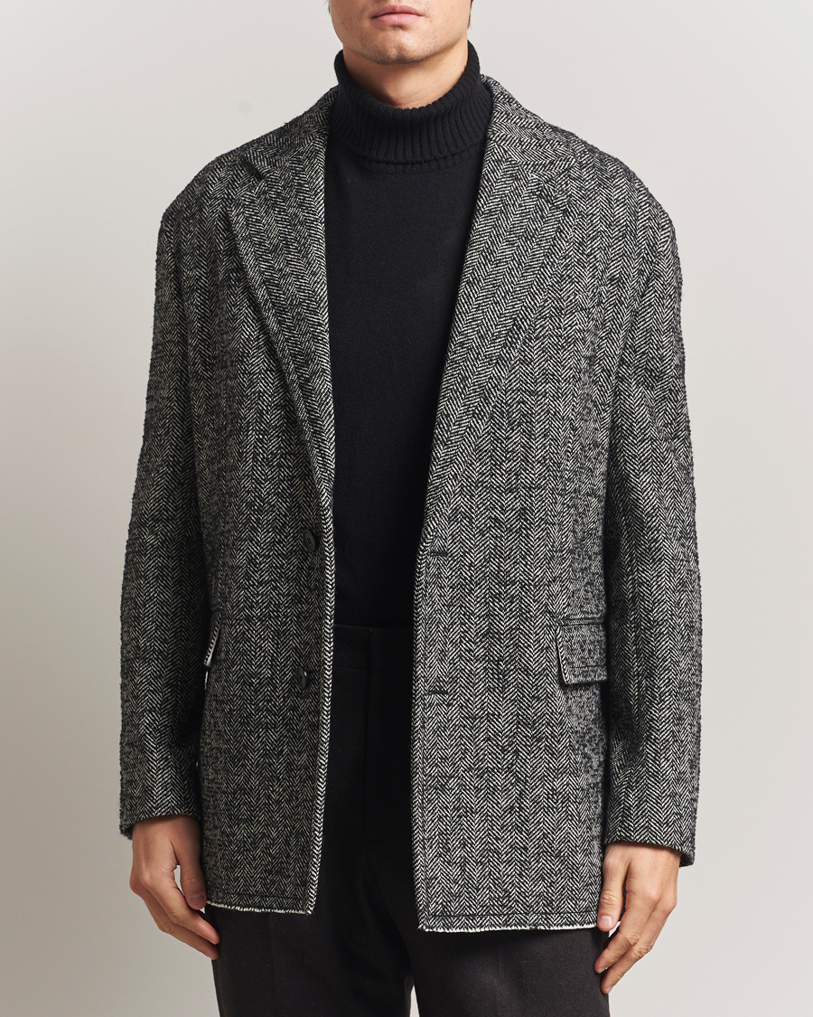 Herr | Jackor | Lanvin | Soft Wool Jacket Grey
