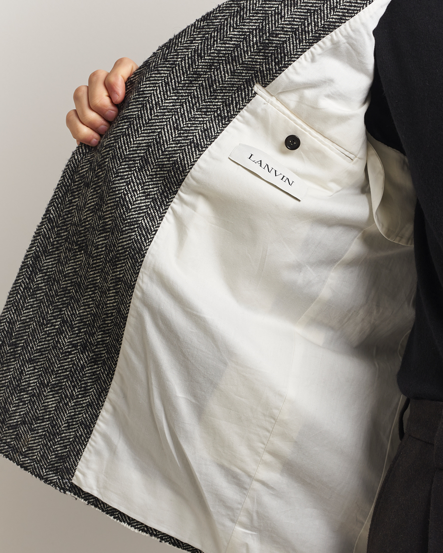 Herr | Jackor | Lanvin | Soft Wool Jacket Grey