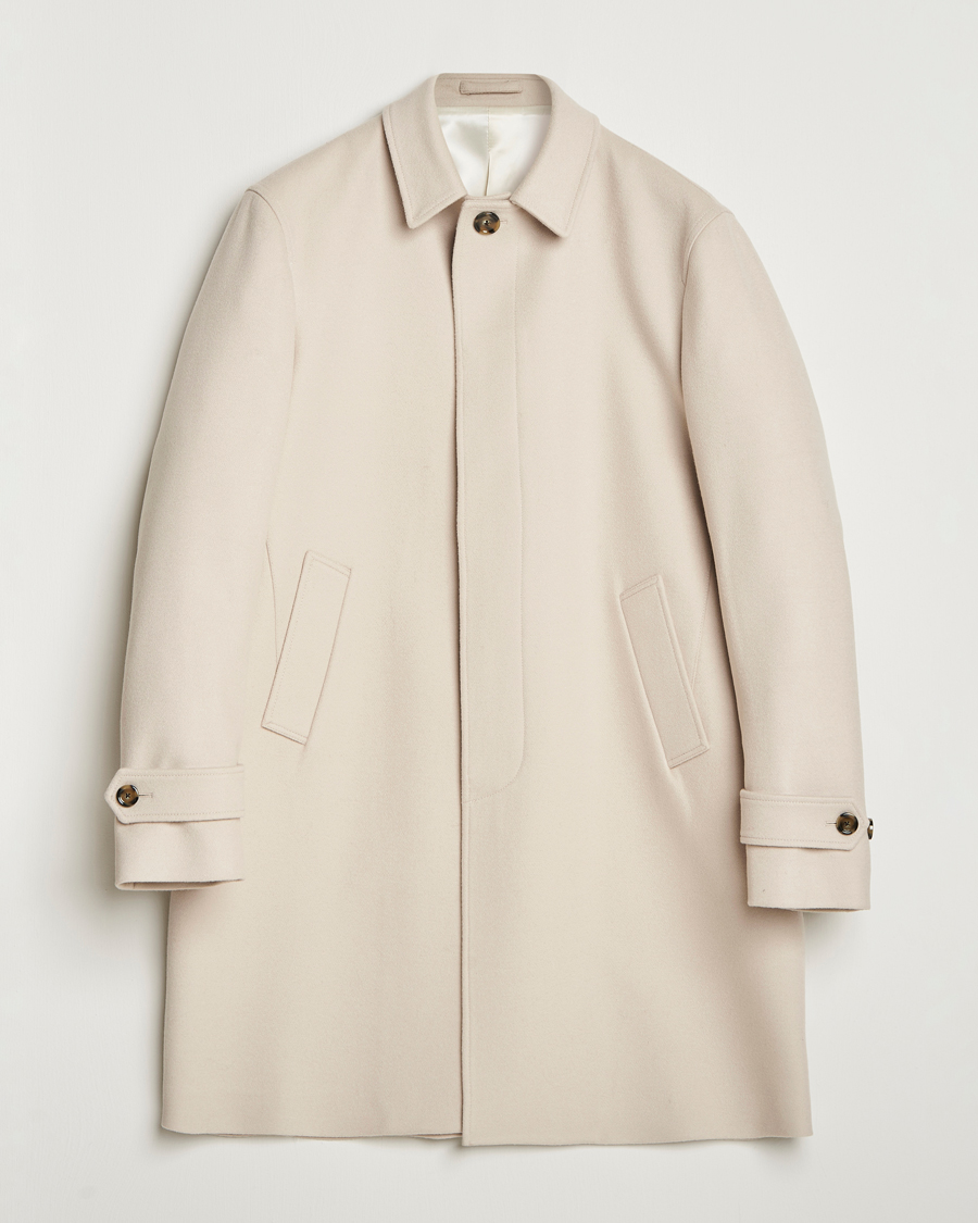 Herr | Jackor | Lardini | Wool Coat Beige