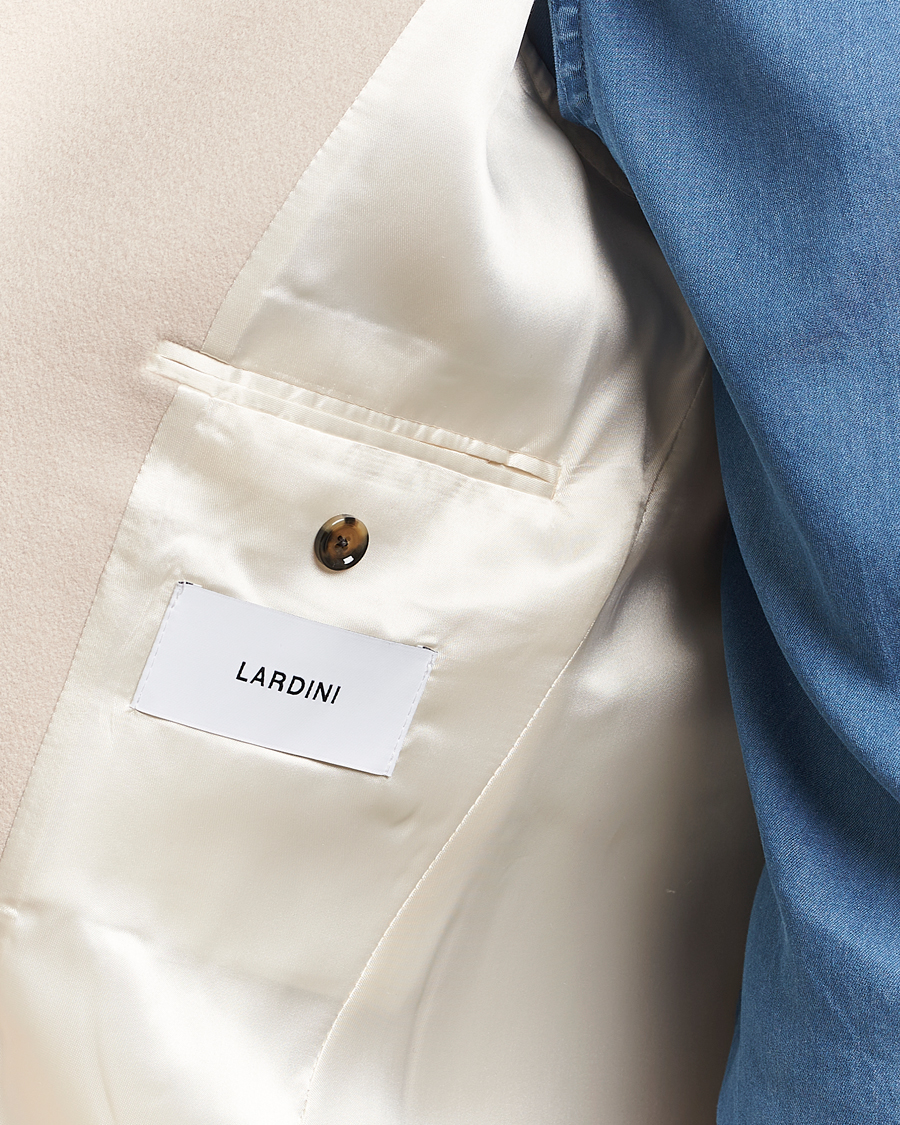 Herr | Jackor | Lardini | Wool Coat Beige