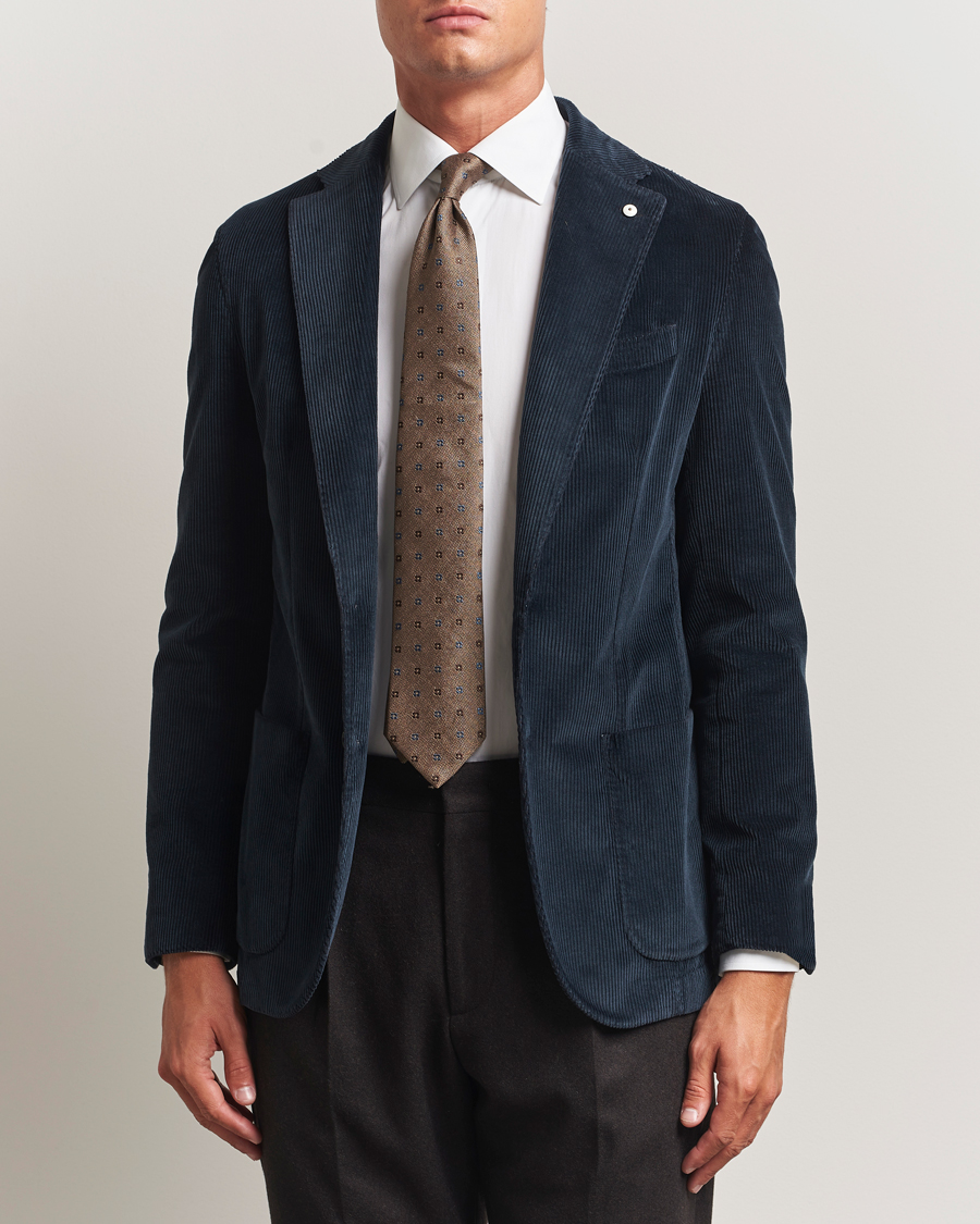 Herr | Kavajer | L.B.M. 1911 | Jack Corduroy Blazer Navy