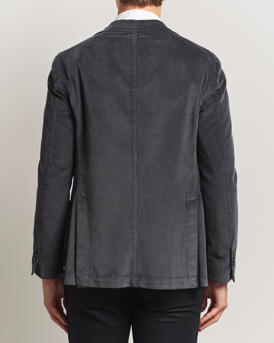 Herr | Kavajer | L.B.M. 1911 | Jack Corduroy Blazer Dark Grey