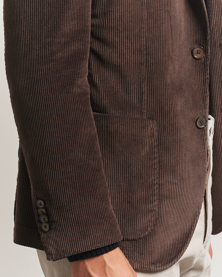 Herr | Kavajer | L.B.M. 1911 | Jack Corduroy Blazer Dark Brown