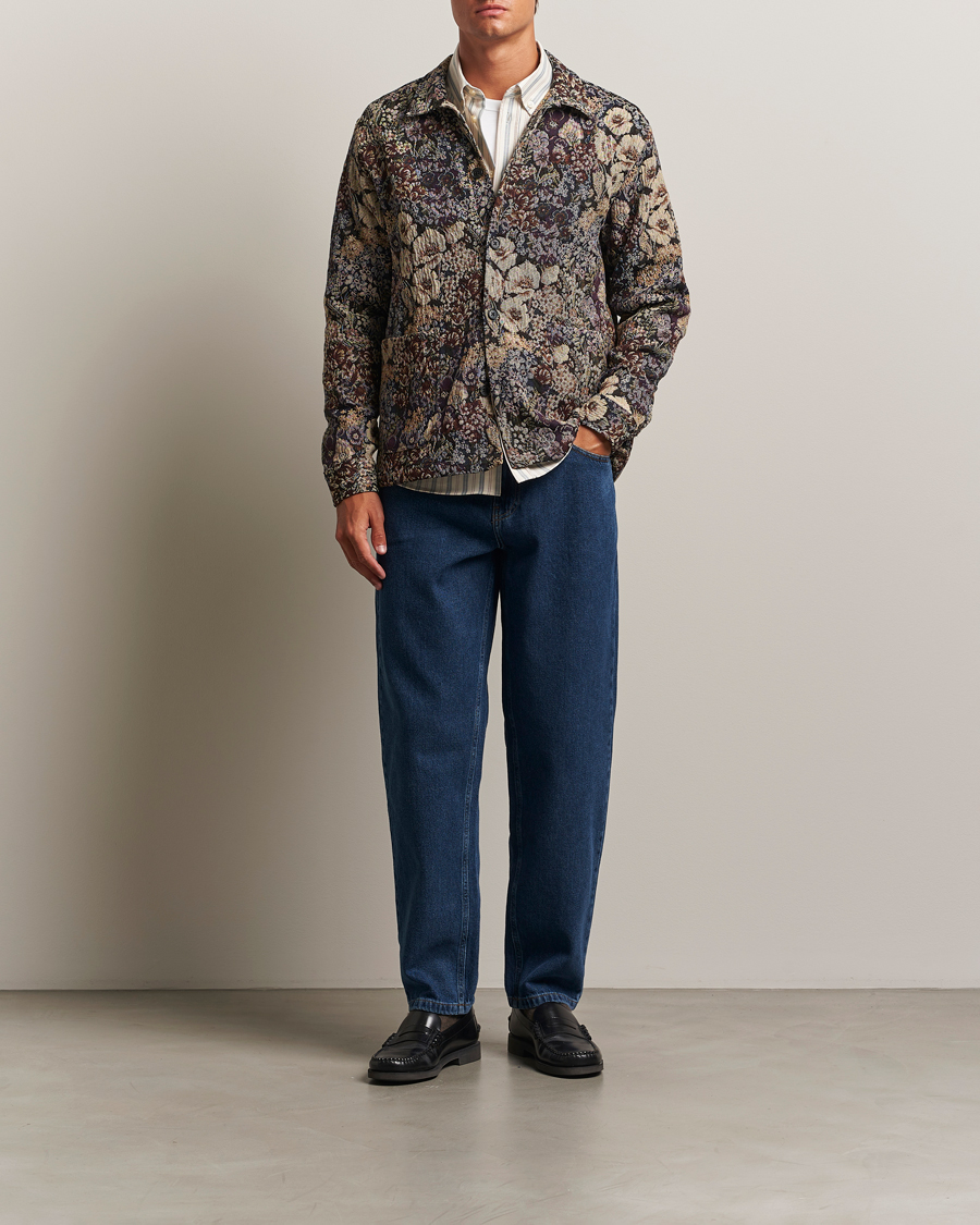Herr | Skjortor | LES DEUX | Hugh Jacqurad Overshirt Black