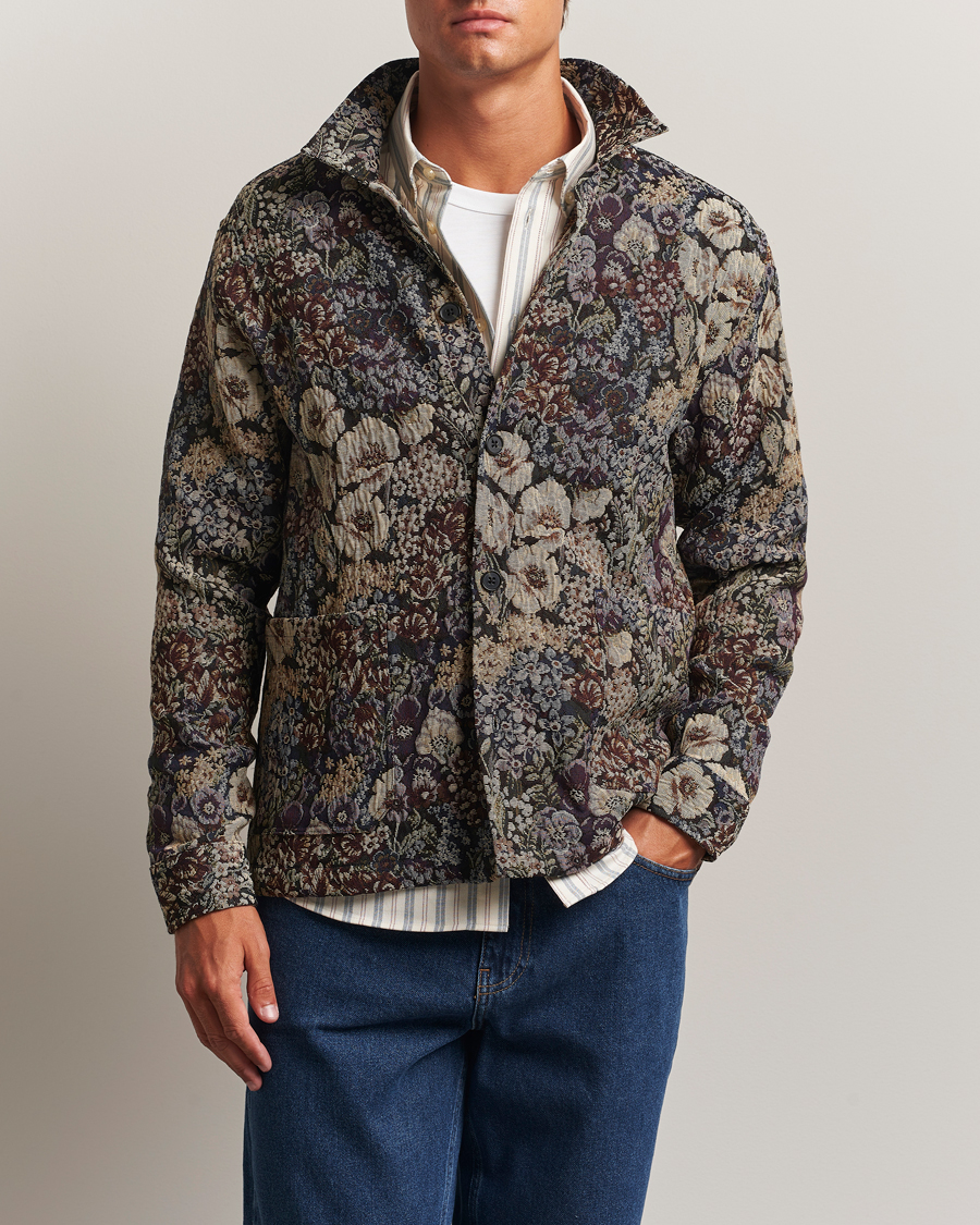 Herr | Skjortor | LES DEUX | Hugh Jacqurad Overshirt Black