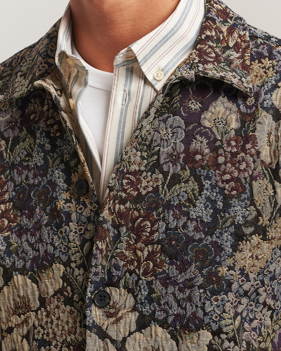Herr | Skjortor | LES DEUX | Hugh Jacqurad Overshirt Black