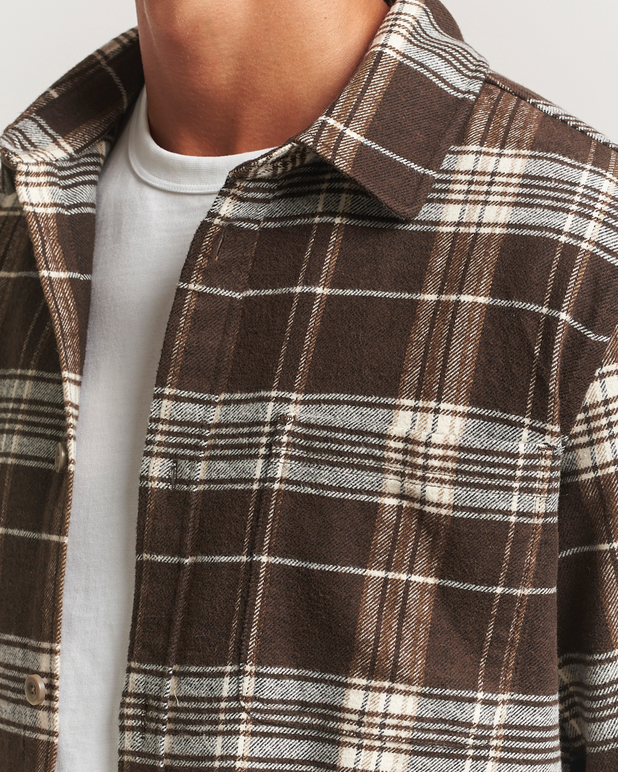 Herr | Skjortor | LES DEUX | Lennon Check Overshirt Delicioso