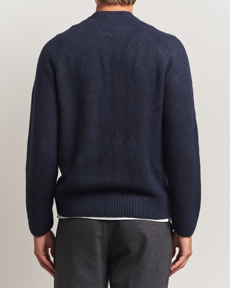 Herr | Tröjor | LES DEUX | Gillbert Knitted Crewneck Dark Navy