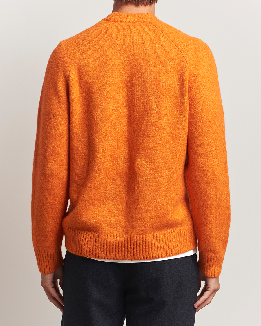 Herr | Tröjor | LES DEUX | Gillbert Knitted Crewneck Gold Flame