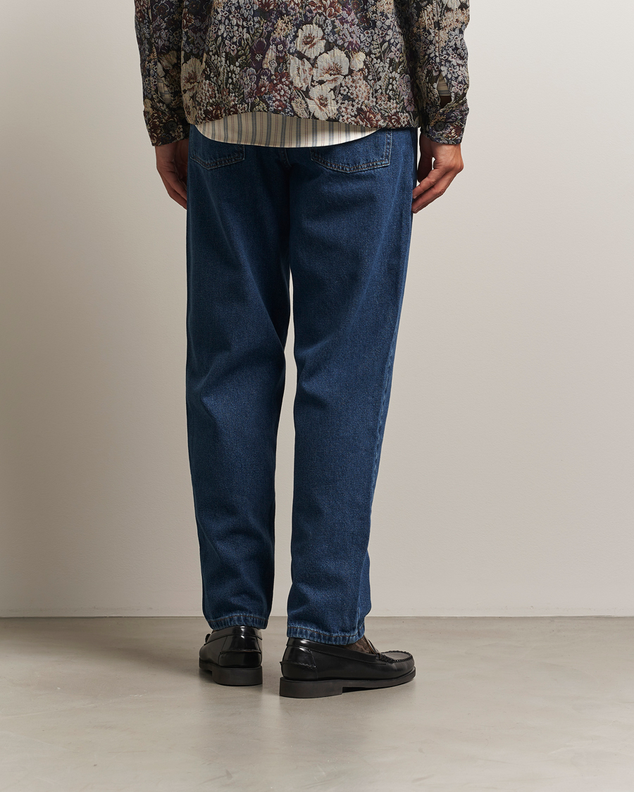 Herr | Jeans | LES DEUX | Ryder Washed Denim Jeans Medium Indigo Wash